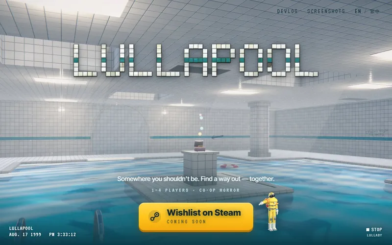 LULLAPOOL 網站首頁截圖